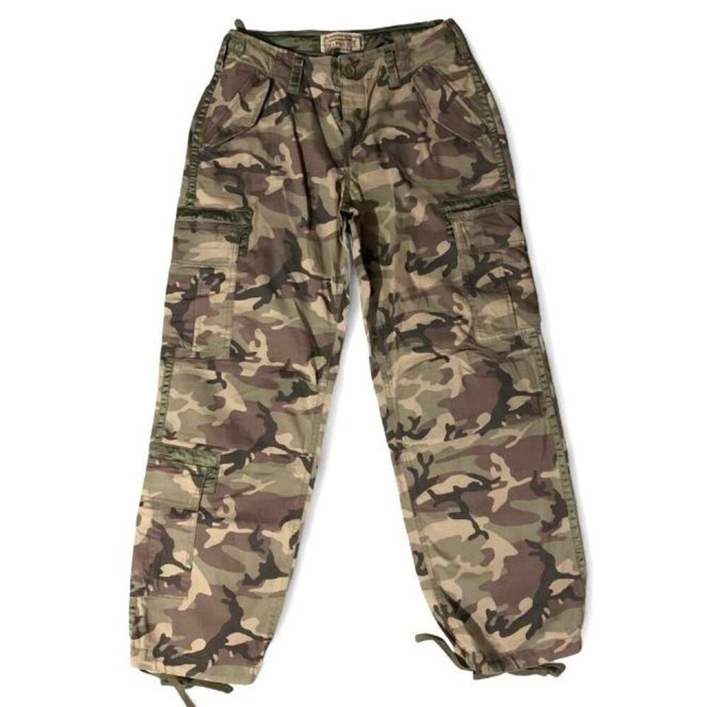 Y2k abercrombie fitch camo